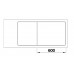 BLANCO AXIA III 6 S-F Silgranit alumetallic Holzschneidbrett InFino Ablauf 523485