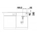 BLANCO AXIA III XL 6 S Silgranit PuraDur felsgrau Holzschneidbrett InFino Ablauf 523501