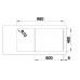 BLANCO YOVA XL 6 S Silgranit PuraDur 2 weiss InFino Ablauf 523598