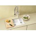 BLANCO SUBLINE 350/150-U Keramik PuraPlus basalt InFino Ablauf 523746