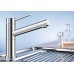 BLANCO Alta Compact Küchenarmatur Edestahl gebürstet 517181