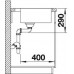 BLANCO Spüle ANDANO 500-IF/A Edelstahl 519556