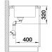 BLANCO Andano XL 6S-IF Edelstahlspüle Infino mit Exzenter 523000