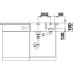 BLANCO ANDANO 340/180-IF Edelstahl , 518319 Großes Becken Rechts Spüle