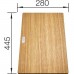 BLANCO Schneidbrett CLARON 445 x 280 mm 233106