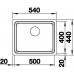 BLANCO Etagon 500-U Edelstahlspüle Seidenglanz ohne Zugknopf 521841