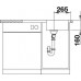 B-WARE BLANCO LANTOS 45 S - IF bürstfinish 519059 R519059 DELLE IM BECKEN