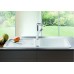 BLANCO Yova XL 6 S SILGRANIT anthracit mit Esche-Compound-Arbeitsbrett 519583
