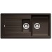 BLANCO Zia 6 S cafe Einbauspüle Silgranit PuraDur II 515071 mit exzenter