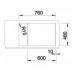 BLANCO Metra 6 S Compact drehbare Spüle perlgrau 520576