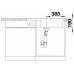 BLANCO Einbauspüle DINAS XL 6 S Compact Edelstahl Bürstfinish 525120