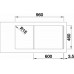 BLANCO Einbauspüle ADON XL 6 S Silgranit beton-style, InFino 525298