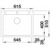 BLANCO Pleon 6 Silgranit PuraDur, beton-style, InFino Ablauf, 525305