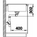 BLANCO Einbauspüle AXIA III 45 S Silgranit PuraDur ll mit Holzschneidbrett, InFino 525841