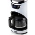 Boretti Eleganter Kaffeeautomat mit Aromakontrolle 1000 W, weiß B412