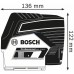 BOSCH Blau Professional GCL 2-50 C Kombilaser-in L-BOXX 0601066G08