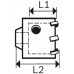 BOSCH Hohlbohrkrone SDS-plus-9 für Sechskantadapter, 40 x 50 x 72 mm, 2608550074