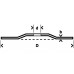 BOSCH Expert for Metal Schruppscheibe gekröpft, 125x22,23x6mm 2608600223