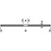 BOSCH X-LOCK Standard for Inox Trennscheibe, 115×1×22,23 mm 2608619261