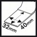 BOSCH Carbide Tauchsägeblatt AIZ 32 AT MetalMax, 40 x 32 mm, 1er-Pack 2608662018