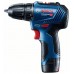 BOSCH GSR 12V-30 PROFESSIONAL Akku-Bohrschrauber mit Zubehör, 12V 2x2,0Ah 06019G9001