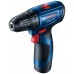 BOSCH GSR 120-LI PROFESSIONAL Akku-Bohrschrauber 2x GBA 12V 2.0Ah 06019G8000