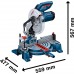 BOSCH GCM 254 PROFESSIONAL Kapp- und Gehrungssäge 0601B52000