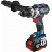 BOSCH GSR 18V-110 C PROFESSIONAL Werkzeug-Set, 2× 5,0 Ah + GAL + Bit-Set 0615A500E3