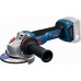 BOSCH GWS 18V-11 S PROFESSIONAL Werkzeugset, 2× GBA 5.0Ah + Scheibe + L-BOXX 0615A500E6