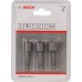 BOSCH 3-teiliges Steckschlüsselpack, 8/10/13 mm 2608551078