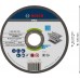 BOSCH PRO Stainless Steel and Metal Trennscheibe, 125 x 1.6 x 22.23 mm, gerade 2608600220