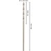 BOSCH PRO Metal HSS-G Spiralbohrer, 1,1 x 14 x 36 mm, 10-tlg. 2608585467