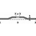 BOSXH Schruppscheibe gekröpft Expert for Inox AS 30 S INOX BF,115mm,22,23mm,6mm 2608600539