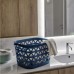 CURVER OCEANA 30L Wäschekorb für saubere Wäsche 42,6 × 34,6 × 27,1 cm, Blau 00552-Z99