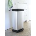 CURVER DECO BIN 50L Treteimer 39 x 29 x 73 cm silber 02162-582