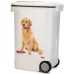 CURVER Pet Futter Container 20 kg, 49.3 x 27.8 x 60.5 cm, 54 L (03906-L29) BESCHÄDIGT