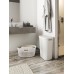 CURVER INFINITY 39L Wäschekorb für Bügelwäsche 59 x 38 x 27 cm, weiß 04755-040