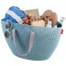 CURVER KNIT EMILY Einkaufskorb 50 x 30 x 24 cm grau-balu 03680-X60