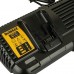DeWALT DCB132X2-QW XR FLEXVOLT 54 V Set (2× 9,0 Ah Akkus + Doppel-Ladegerät DCB132)