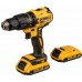 DeWALT DCD778D2T-QW Akku-Schlagbohrschrauber (65Nm/18V/2x2,0Ah) Tstak