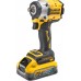 DeWALT DCF921H2T-QW Akku-Schlagschrauber 1/2" (610Nm/18V/2x5,0Ah PowerStack) Tstak