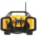 DeWALT DCR027-QW Akku und Netz-Radio XR mit Ladefunktion, DAB+ und FM, FLEXVOLT