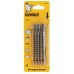 DeWALT DT2057-QZ Kohlenstahl Stichsägeblatt Progressor Wood 5 St