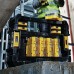 DeWALT DT70716-QZ T-Stak Caddy für 5 kleine Toughcases und 4 Tic Tac Boxen