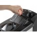 DOMO Edelstahl Fritteuse starke Leistung, 3l, 2000W, Silber DO464FR
