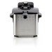 DOMO 3Liter Edelstahl Fritteuse 2200Watt starke Leistung, silbe DO506FR