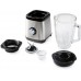 DOMO Standmixer mit Glasbehälter 1,5 l, 1000 W, DO1133BL