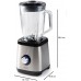 DOMO Standmixer mit Glasbehälter 1,5 l, 1000 W, DO1133BL