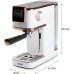 DOMO Espresso-Maschine 3-in-1, Siebträger, für Pads und Kapseln DO746K