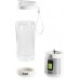 DOMO Akku-Smoothie-Mixer X-Power to go 120W, weiß DO752BL